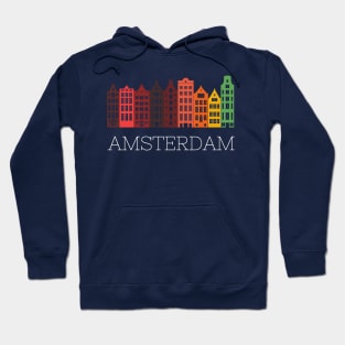 Amsterdam Skyline Present Hoodie